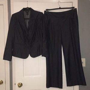 Pants suit, blue, Lane Bryant, size 14